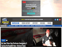 Tablet Screenshot of crimefeed.com